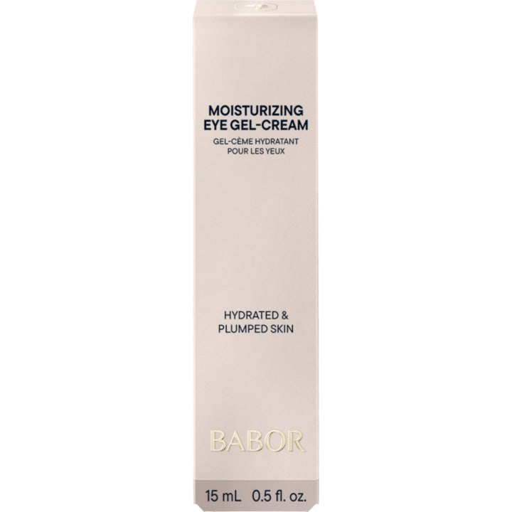 Babor Skinovage Moisturizing Eye Gel Cream 15 ml kosteuttava silmänympärysvoide valkoisessa pakkauksessa