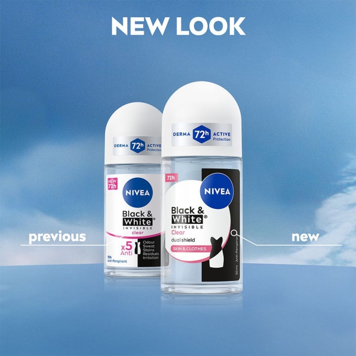 NIVEA Black & White Original 50 ml deodorantti ehkäisee tahroja ja on alkoholiton ja hellävarainen iholle.