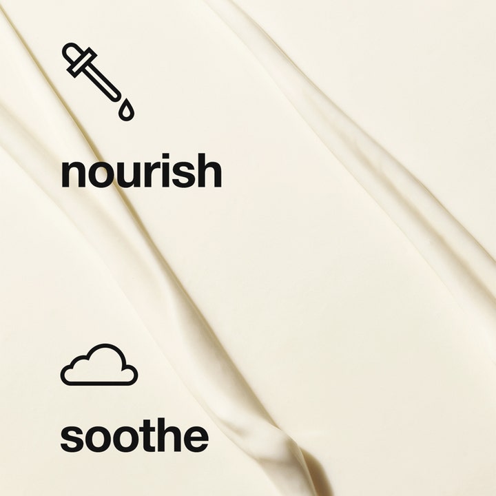 Clinique Deep Comfort Body Lotion 400 ml ravitseva vartalovoide kermainen koostumus teksteillä nourish ja soothe.