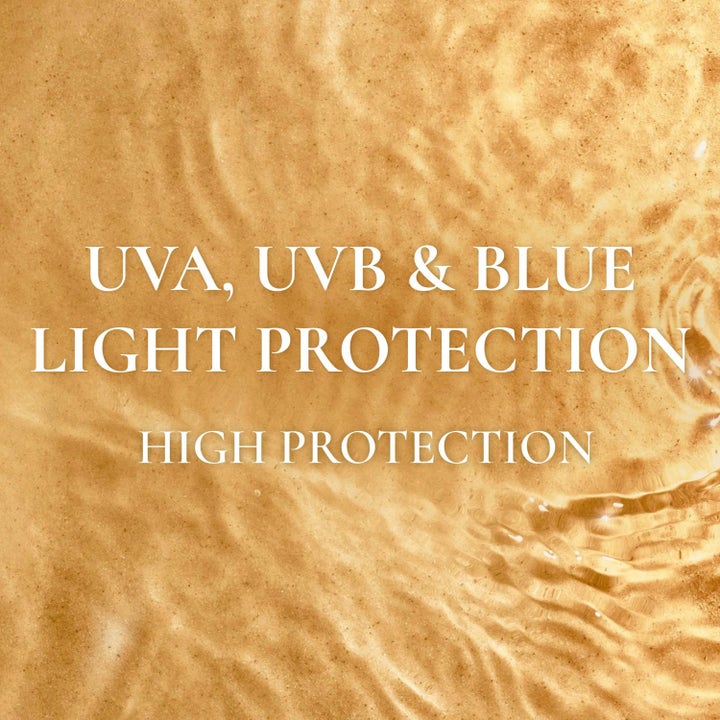 Nuxe Sun-Kissed Fluid SPF 30 40 ml aurinkovoide kasvoille UVA UVB & Blue Light Protection tekstillä kultaisessa nesteessä