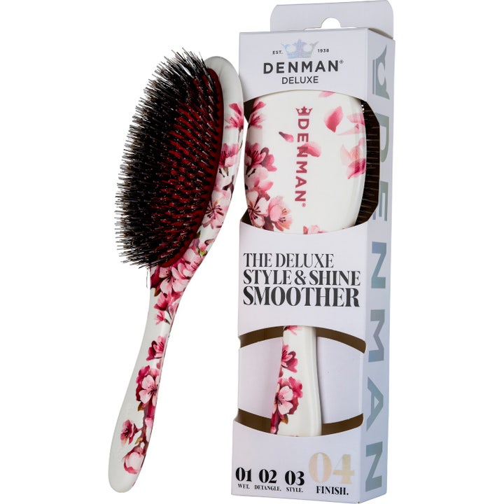 Deluxe D81M Medium Style & Shine Brush Cherry Blossom
