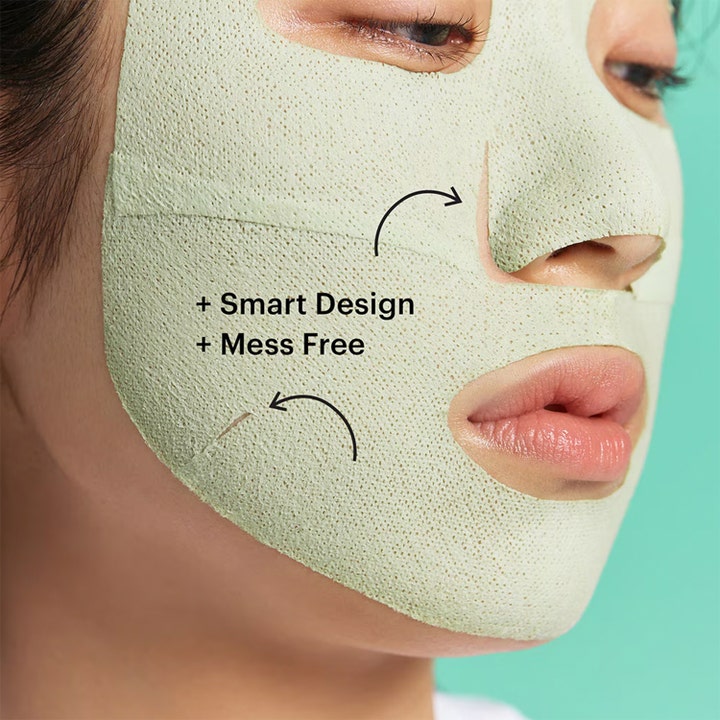 Dr.Jart+ Dermask Pore-remedy Purifying Mud Mask 13 g puhdistava savinaamio kasvoilla Smart Design ja Mess Free