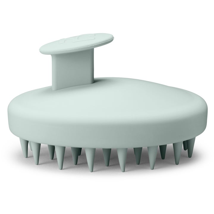 RC Scalp Massage Brush 1 kpl päänahan hierontaharja syväpuhdistaa mintunvihreällä silikonisella nystyräpinnalla.