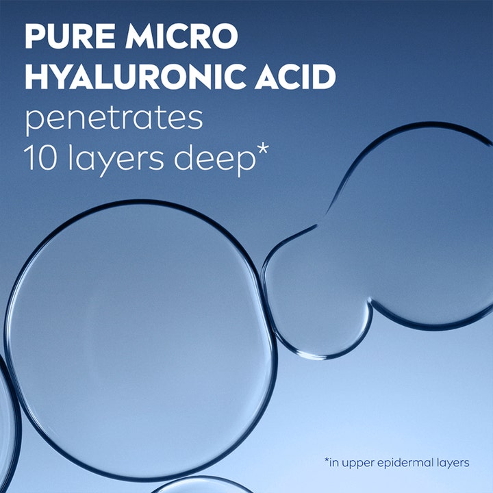 NIVEA Cellular Expert Filler 30 ml täyteläistävä seerumi ja lähikuva tekstistä pure micro hyaluronic acid.