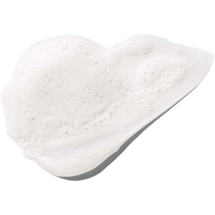 Clinique All About Clean Liquid Facial Soap Mild 200 ml puhdistusgeelin ilmava ja vaahtoava koostumus.