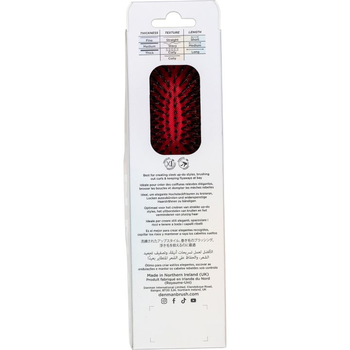 Deluxe D81M Medium Style & Shine Brush Cherry Blossom