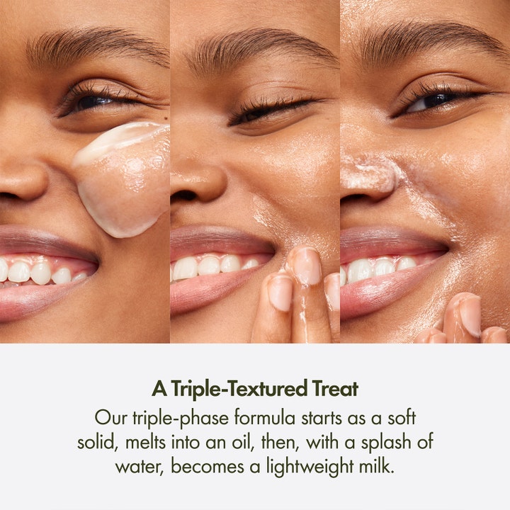 Origins Youthtopia Apple Butter Cleansing Balm 125 ml puhdistusvoide muuttuu iholla voista öljyksi ja maidoksi.