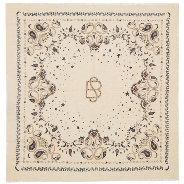 Alkira Wita Scarf Antique White