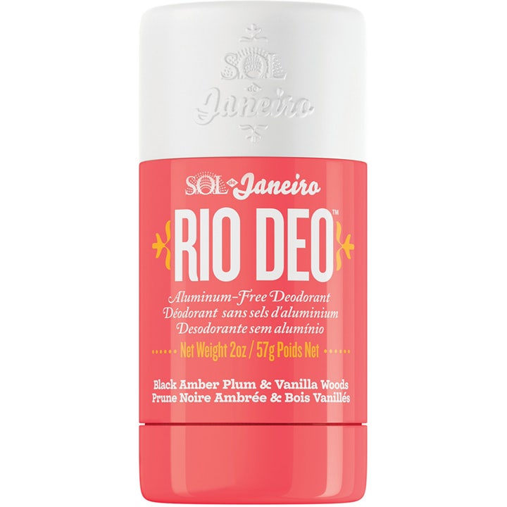 Sol de Janeiro Rio Deo 57 g alumiiniton deodorantti korallinvärisessä pakkauksessa valkoisella korkilla.