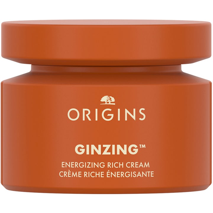 Origins GinZing Energizing Rich Cream 50ml virkistävä kasvovoide antaa hehkua oranssissa mattapintaisessa purkissa