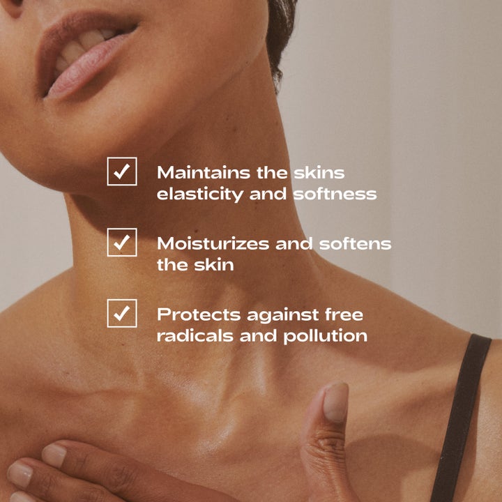 Bodyologist Skin Gloss Beyond Nourishing Body Oil 100 ml vartaloöljy lisää ihon joustavuutta ja suojaa saasteilta.