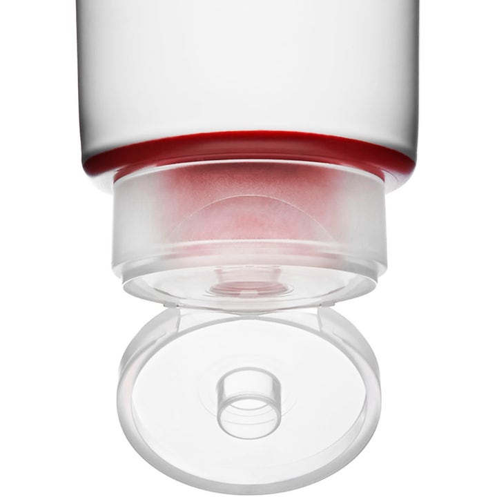 Clarins Body Firming Gel 150 ml kiinteyttävä vartalogeeli lähikuvassa tuubin läpinäkyvästä flippikorkista