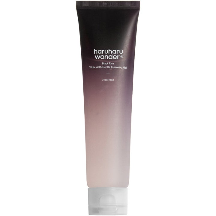 haruharu wonder Black Rice Triple AHA Gentle Cleansing Gel 100 ml puhdistusgeeli liukuvärjätyssä tuubissa