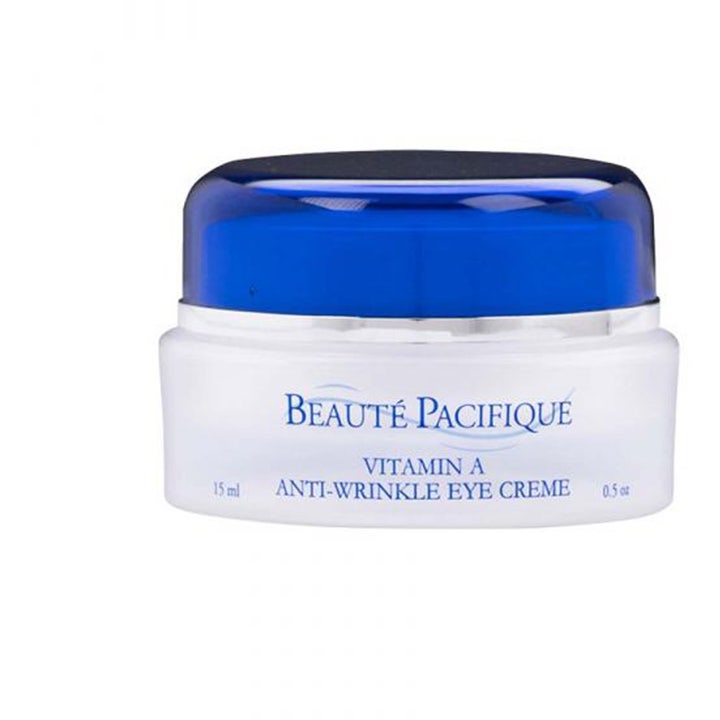 Beauté Pacifique Vitamin A Anti-Wrinkle Eye Creme 15 ml ryppyjä häivyttävä silmänympärysvoide sinisellä kannella