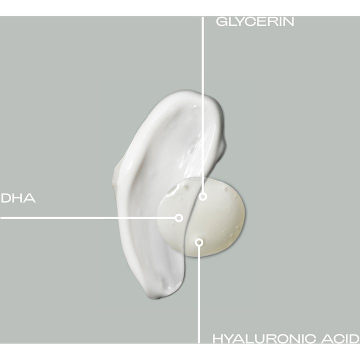 Bodyologist Summer Dew 50 ml itseruskettavat tipat sisältävät DHA:ta, glyseriiniä ja kosteuttavaa hyaluronihappoa.