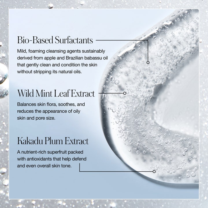 RMS Beauty Kakadu Clean Cleansing Gel 100 ml kirkastava puhdistusgeeli kuplivalla koostumuksella ja kakaduluumulla.