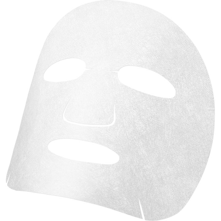 I'm from Mugwort Sheet Mask 5 pcs rauhoittava kangasmaski valkoisella ja ohuella kuiturakenteella.