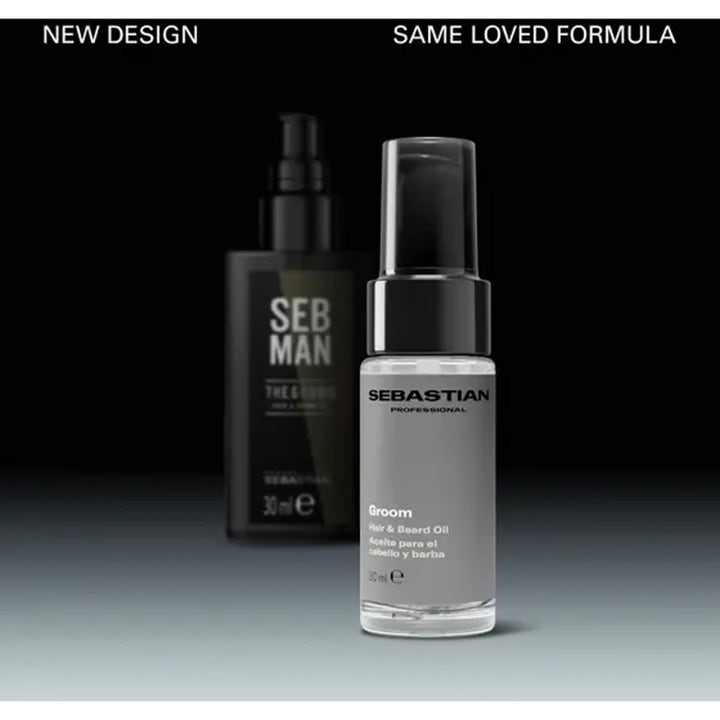 Groom Hair & Beard Oil for Men