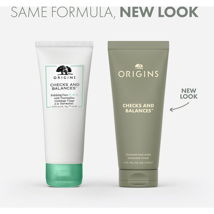 Origins Deep Clean Duo 225 ml syväpuhdistava kasvokuorinta valkoisessa ja uudessa oliivinvihreässä tuubissa