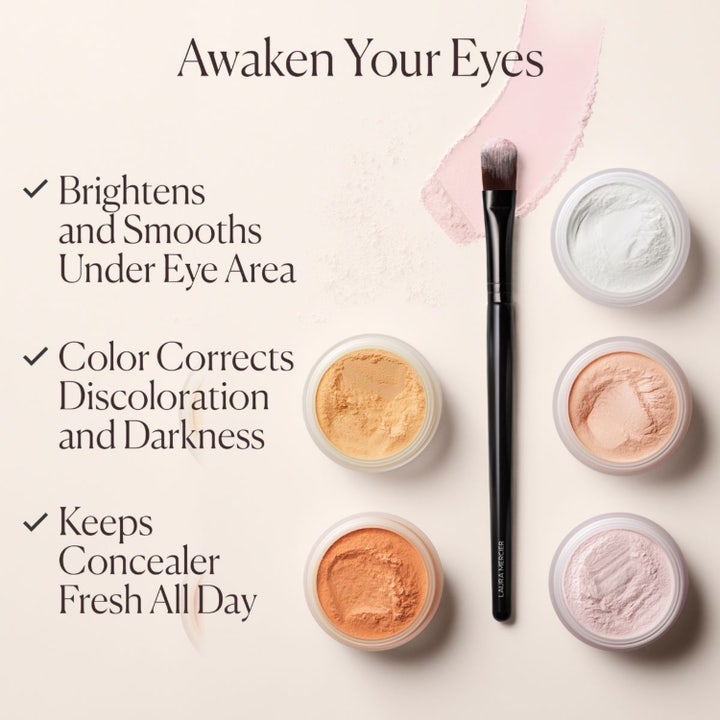 Secret Brightening Under Eye Setting Pow Soft Pink