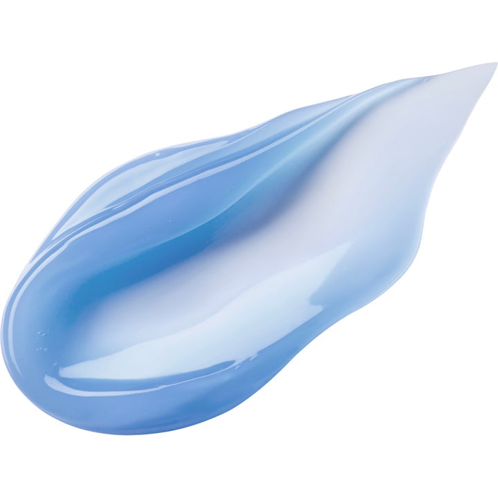 Klairs Midnight Blue Clearing Water Cream 20 g rauhoittava kasvovoide, jossa on kevyt vaaleansininen geelikoostumus.