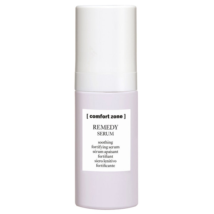 Comfort Zone Remedy Serum 30 ml rauhoittava ja vahvistava kasvoseerumi vaaleanliilassa pullossa valkoisella korkilla