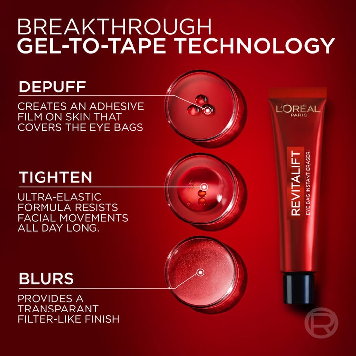 L'Oréal Paris Revitalift Laser Eye Bag Eraser 15 ml silmänympärysvoide häivyttää turvotusta ja silottaa ihoa.
