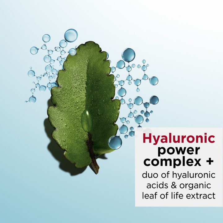 Clarins Hydra-Essentiel 30 ml kosteuttava seerumi, vihreä itulehti ja hyaluronihappomolekyylejä.
