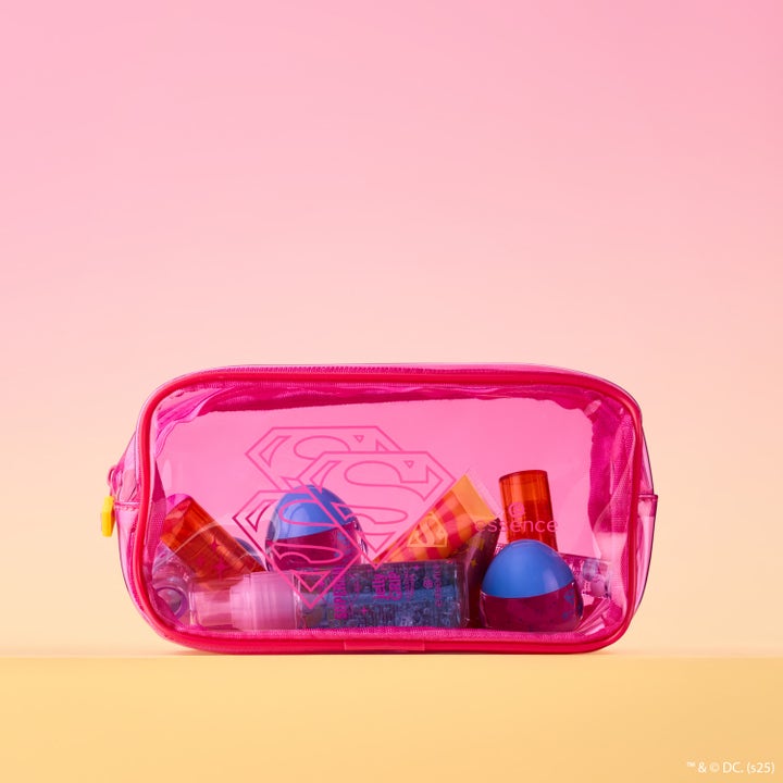 Superman make-up bag