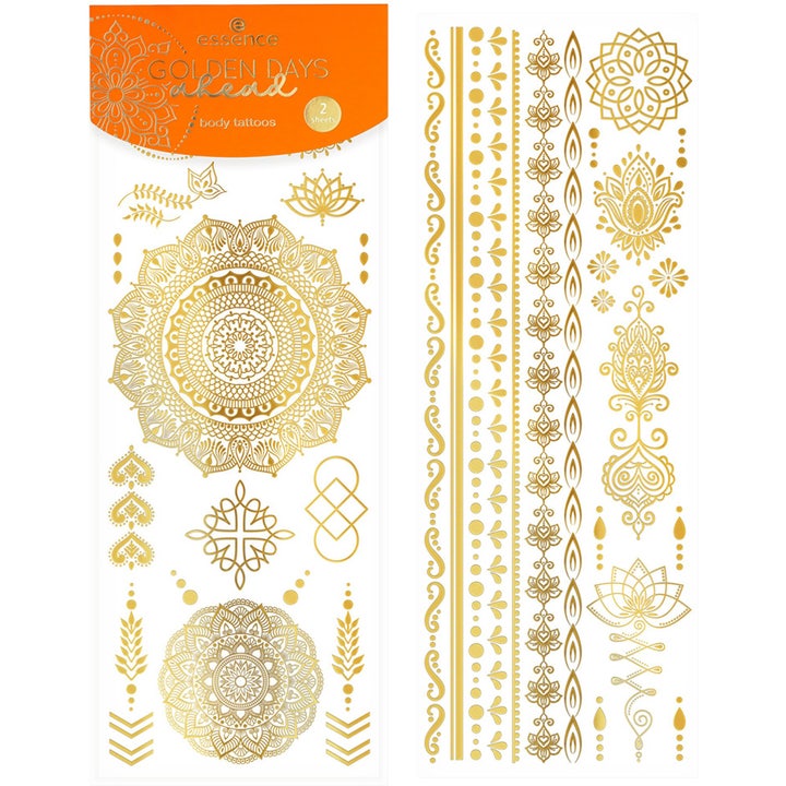 Golden Days Ahead Body Tattoos