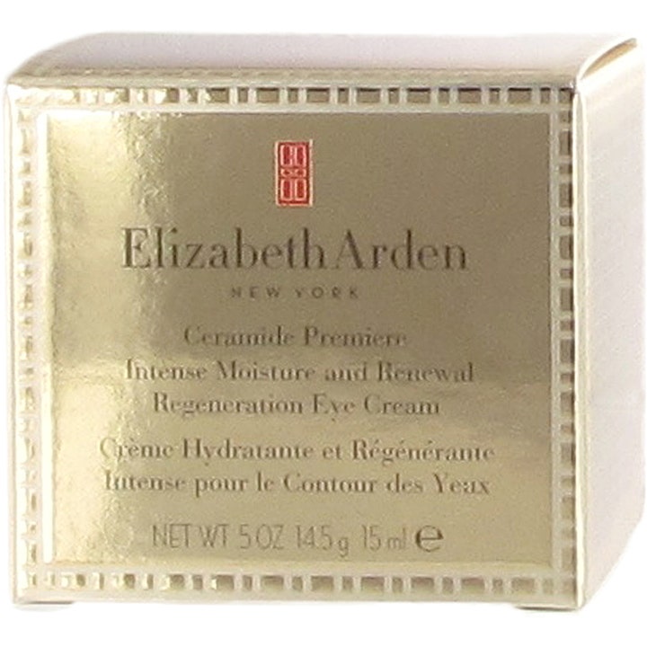 Elizabeth Arden Ceramide Premiere Regeneration Eye Cream 15 ml uudistava silmänympärysvoide kultaisessa pakkauksessa