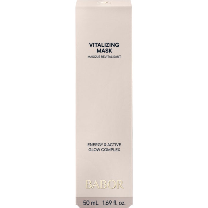 Babor Vitalizing Mask 50 ml elvyttävä kasvonaamio väsyneelle iholle valkoisessa pahvipakkauksessa
