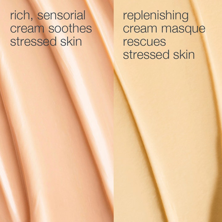 Dermalogica Stressed Skin Recovery System ihonhoitosetti rauhoittaa ihoa täyteläisellä voiteella ja elvyttävällä naamiolla.