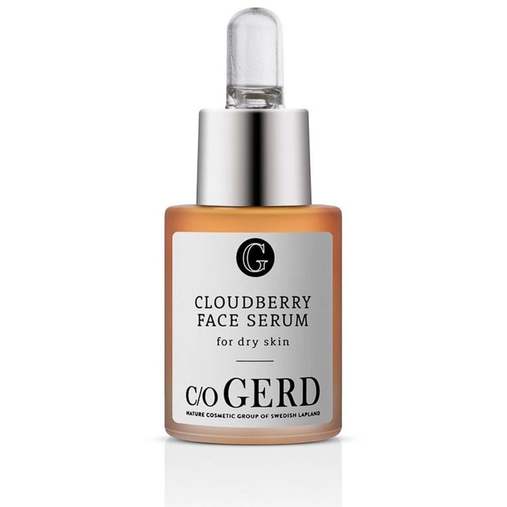 c/o Gerd Cloudberry Face Serum 30 ml kosteuttava kasvoseerumi kuivalle iholle huurteisessa lasipullossa