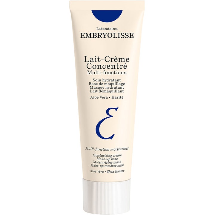 Embryolisse Lait-Crème Concentré 75 ml kosteusvoide vaaleassa tuubissa sisältää aloe veraa ja karitevoita.