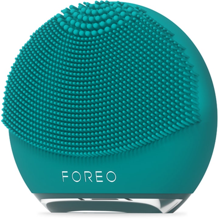 FOREO LUNA 4 go Evergreen 1 kpl kirkastava kasvojenpuhdistuslaite ikivihreä pehmeä silikoniharja