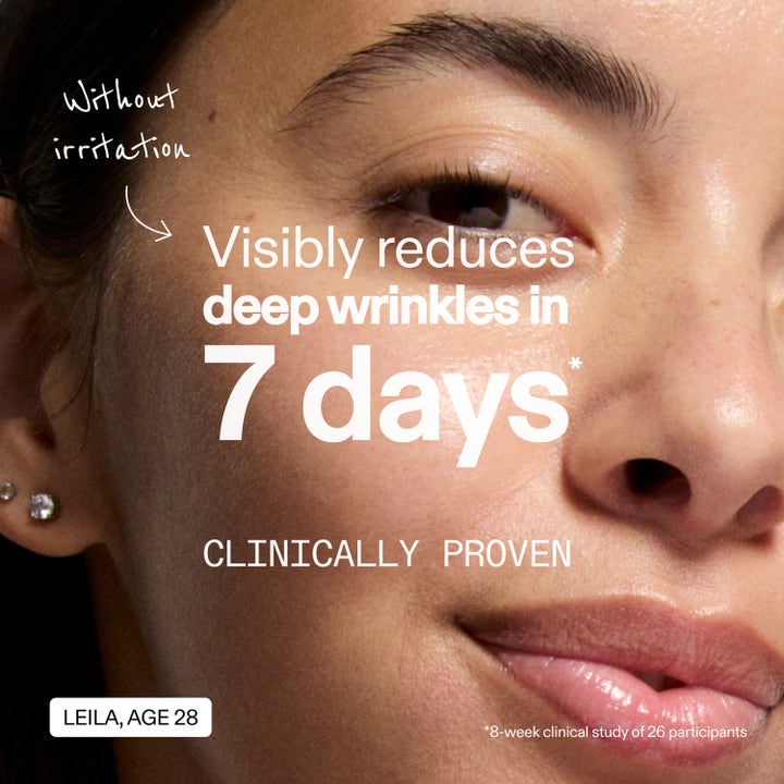 The INKEY List Advanced Retinal Serum 15 ml häivyttää syviä ryppyjä 7 päivässä ilman ärsytystä lähikuvassa.