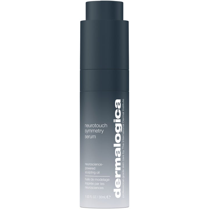 Dermalogica Neurotouch Symmetry Serum 30 ml muotoileva kasvoöljy tummanharmaassa liukuvärjätyssä pullossa