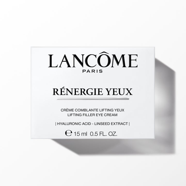 Lancôme Rénergie Multi-Lift Ultra Eye Cream 15 ml kiinteyttävä silmänympärysvoide valkoisessa pakkauksessa.
