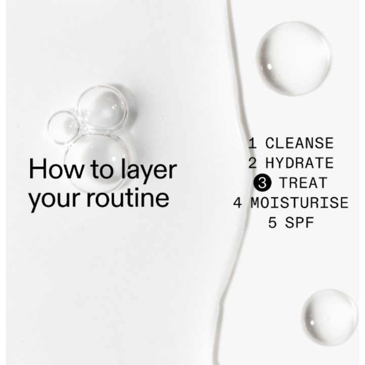 The INKEY List Collagen Peptide Serum 30 ml silottava seerumi valkoisessa pullossa ja pahvipakkauksessa.