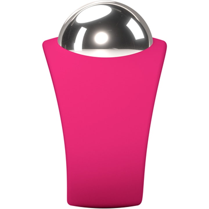 FOREO BEAR 2 Fuchsia 1 kpl mikrovirtalaite kasvoille, jossa on kirkas pinkki runko ja hopeinen pallo.