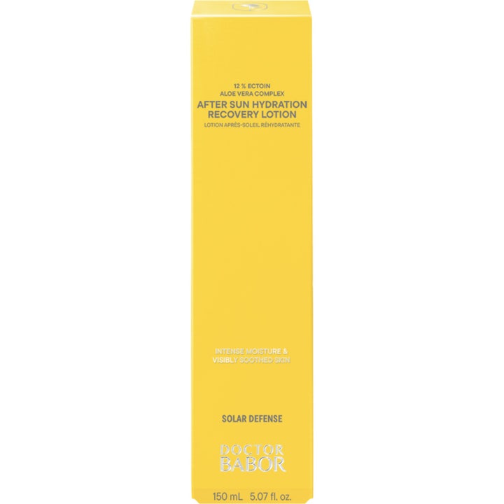 Babor DOC After Sun Hydration Recovery Lotion 150 ml rauhoittava voide keltaisessa pakkauksessa