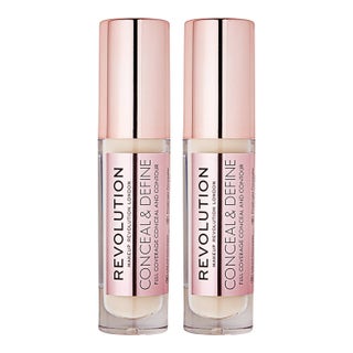 Makeup Revolution Conceal And Define Concealer 2-pk Duo