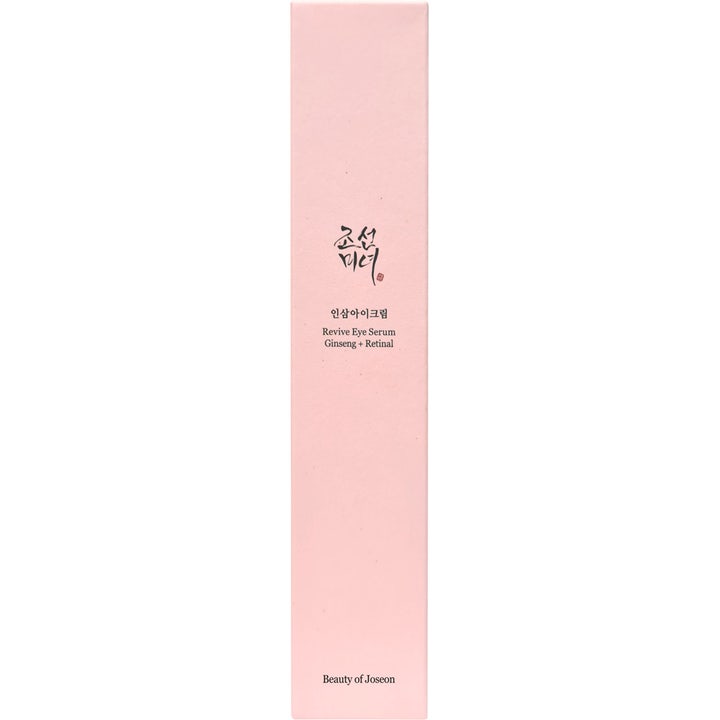 Beauty of Joseon Revive Eye Serum Ginseng + Retinal 30 ml uudistava silmänympärysseerumi vaaleassa pahvipakkauksessa.