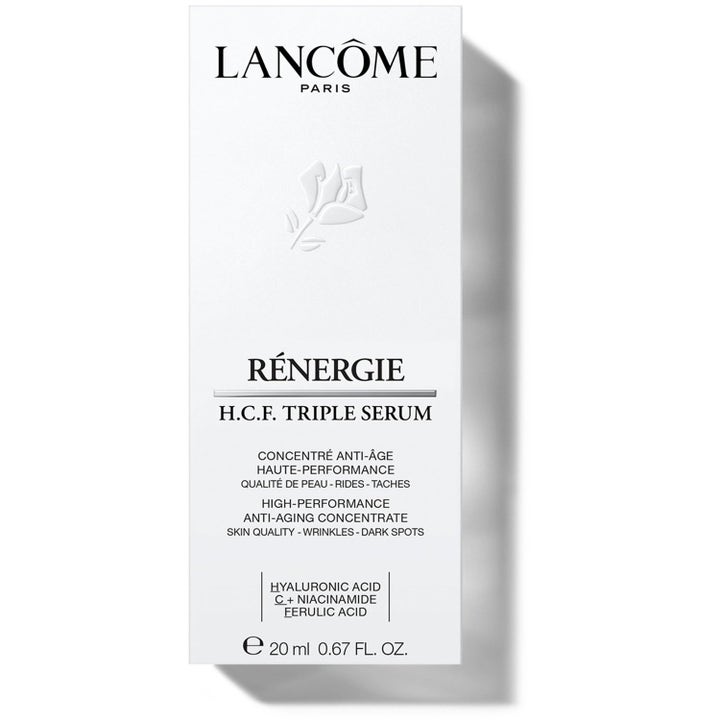 Lancôme Rénergie H.C.F. Triple Serum 20 ml niasiiniamidia sisältävä anti-age-seerumi valkoisessa pakkauksessa