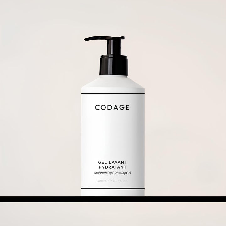 Codage Paris The Moisturizing Cleansing Gel Body 300 ml kosteuttava suihkugeeli valkoisessa pumppupullossa