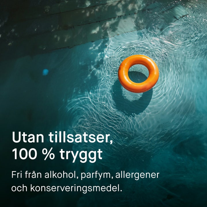 EVY Technology Sunscreen Mousse For Kids SPF50 150 ml aurinkovaahto lapsen kasvoilla 6 kuukauden iästä alkaen.
