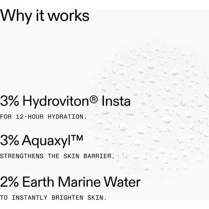 The INKEY List Hydro-Surge Dewy Face Mist 75 ml kosteuttava kasvosuihke ainesosilla kuten 3% Hydroviton Insta ja 3% Aquaxyl.