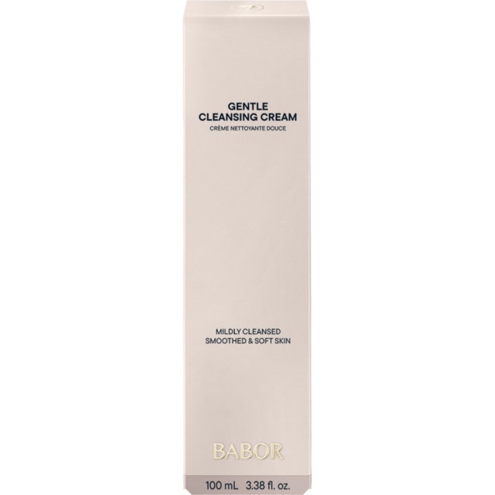 Babor Gentle Cleansing Cream 100 ml hellävarainen puhdistusvoide vaaleassa pahvipakkauksessa pehmentää ihoa
