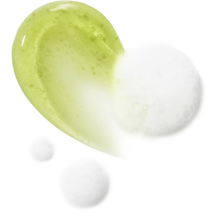 I'm From Mugwort Gel Cleanser 150 ml rauhoittava puhdistusgeeli vihreä geeli ja ilmava valkoinen vaahto